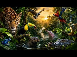 Amazon Rainforest Part 1: The Jungle Awakens | Complete Wildlife Documentary (4K)
