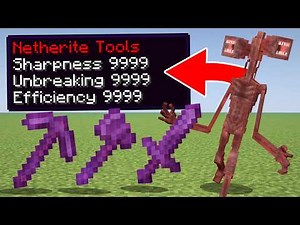 Minecraft, But Horror Mods Drop OP Items