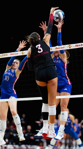 Picked to finish ninth in the Big 12. Ending regular season with 22 wins and tied for third in the league standings. Not done yet. | Iowa State Volleyball