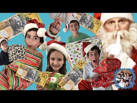 SECRET SANTA at KMART with 6 KIDS $50 each to Spend
