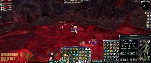 Boss fight and PK PvP from Flames of Hell | Archlord Gameplay