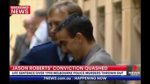 Jason Roberts’ conviction over the murders of two police officers back in the late 90s has been sensationally quashed this morning. He will now face a retrial. www.7NEWS.com.au #7NEWS | 7NEWS Melbourne