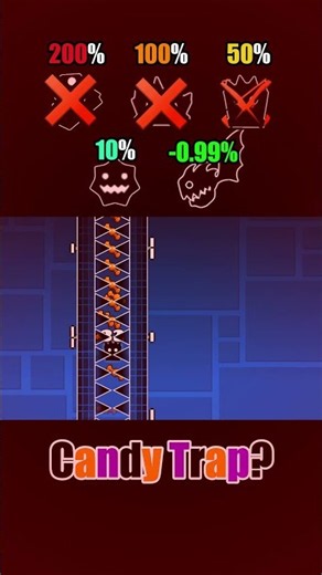 Geometry Dash Monsters vs Halloween Trap! #geometrydash #gd #shorts #funny