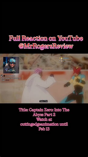 Captain Zero: Into the Abyss Part 2 is a banger of an animated short film! My full reaction is on YouTube but watch it for yourself just head over to @captainzerotas page and also they’re nominated for NAACP Outstanding Short Form give em a vote if you messing with this. #blerd #anime #comics #shortfilms | Rogers Review