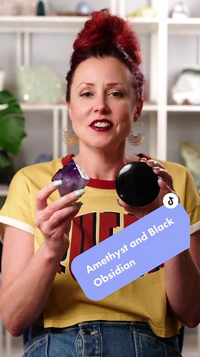 Exploring the Benefits of Amethyst and Black Obsidian