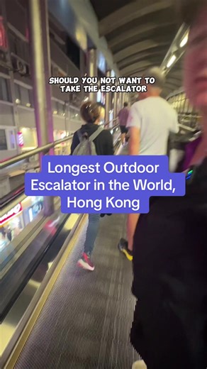 Hong Kong’s Central–Mid-Levels Escalators stretch over 800 meters and include 20 escalators. Here’s what it’s actually like riding them. And don’t forget a visit to Central Market too! #traveltaps #hongkong #centralmarket #longestescalator #hongkongtiktok