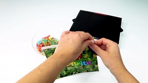 Basic Fun Lite-Brite Stranger Things Special Edition - Demogorgon Hunters - Amazon Exclusive - High-Definition Grid, 16 HD Templates, 900 Mini Pegs, Stickers, Branded Storage Pouch, Ages 14+