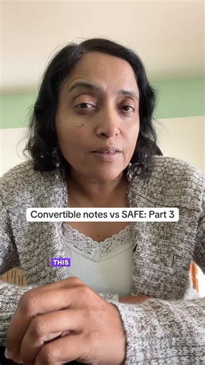 Vidya | Convertible notes vs SAFE - Part 3. Post money valuation caps and their impact on stacking. #entrepreneur #startups #fundraising #tech | Instagram