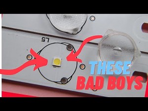 Sharp LC 50LB371C TV Backlight Repair (DIY home repair!)