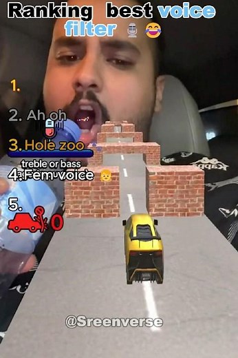Ranking best voice filter 🎙️😂