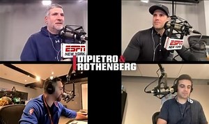 Want more DiPietro & Rothenberg? Watch Rick, Dave, RJ and Ray on ESPN New York’s YouTube page NOW! Check out today’s FULL segment of Knobservations and Did it Happen in Florida? HERE: youtu.be/D7vyRJQ0Xh4 | ESPN New York