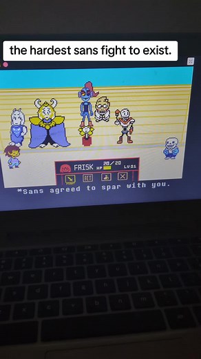 Undertale Colosseum: The Hardest Sans Fight Challenge