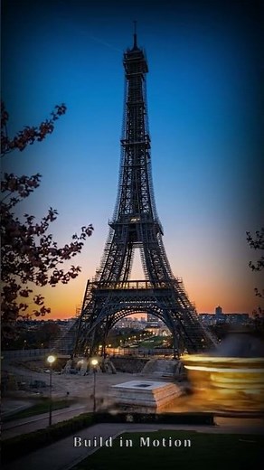 How the EIFFEL TOWER Was Built? Full Construction Timelapse in Minutes!