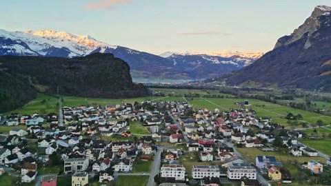 Flying Over Liechtenstein: Castles, Peaks & Valleys