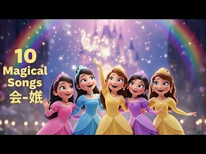 Best Princess Songs for Kids 🎶✨ | 10 Magical Disney-Style Music Videos