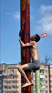 Insane Greasy Pole Climbing Challenge