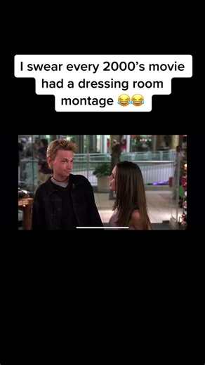 Nostalgic 2000s Movies Dressing Room Montage