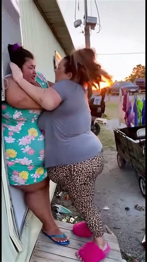 She Won't Let Him Through 💀 #funny #shorts #fails