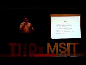 India in 2050, A Superpower | Chad Norberg | TEDxMSIT