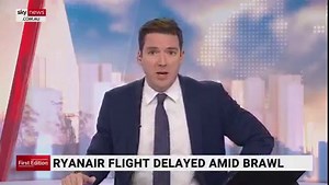 5.9K views · 47 reactions | Passengers onboard a Ryanair flight from Malta to Stansted have been forced to wait two hours after a brawl broke out on an aircraft. Watch the full episode at www.skynews.com.au/flash | Sky News Australia | Facebook