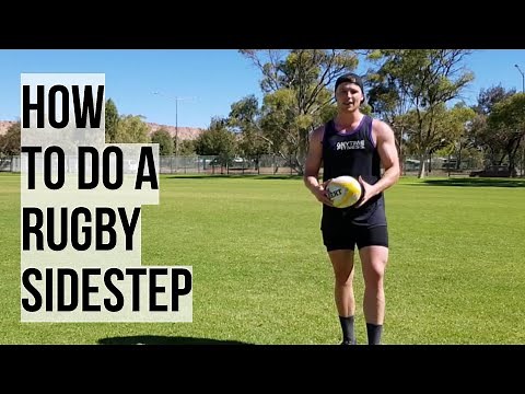 HOW TO DO A SIDE STEP | RUGBY SKILLS TUTORIAL