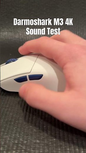 Darmoshark M3 4K Sound Test 🖱️