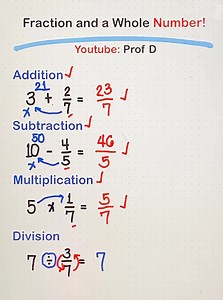 Fractions Meet Whole Numbers — Let’s Make It Easy! 🤝➗