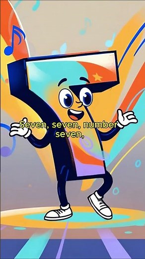 Number Seven / Cool Beat / #shorts /for Kids