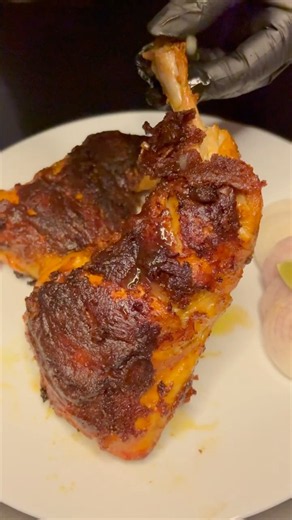Juicy Fried Chicken Leg ASMR Cooking. #shorts #food #Rasoiwithnishaasmr.