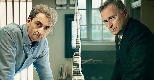 The Hack on ITV1: The talented - and HUGE! - cast of phone hacking drama led by David Tennant