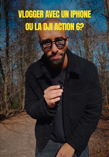 Tu te demandes si ton iPhone suffit pour filmer ? C’est un super téléphone, mais pour vraiment vlogger, la DJI Osmo Action 6 prend l’avantage — et je t’explique exactement pourquoi. Avantages de l’iPhone : - Excellente qualité d’image en photo & vidéo - Facile à utiliser (t’as déjà l’app dans la poche) - Bon pour les reels / stories spontanées Inconvénients de l’iPhone pour vlog : - Pas de retour caméra frontal dédié → tu ne vois pas ce que tu filmes quand tu te filmes - Autonomie limitée - Stab