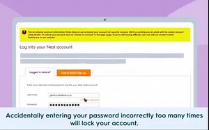 5 comments | Are you struggling to log into your account? Here's what to do if you get locked out! #TuesdayTip | Nest Pensions | Facebook