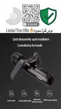 🤿 Lightweight, Compact, and Powerful — A Diver’s Dream Thruster 🌊