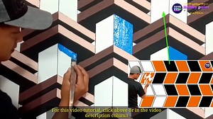 255K views · 4.6K reactions | Painting design tutorial 3d wall painting art tutorial pattern #painting #art #pintura #painting #art #mural #dekorasi #wallpaint #seni #lukis #cat #3D #reels #reelsindonesia #reelsamerika #reelsbrazil #reelsindia #reelsmexico #reelsphilippines #reelsvienam #reelsitaly #reelsthailand | Hobby Paint | Facebook