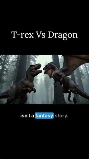 Stripping Away the Myth: T-Rex vs. Realistic Dragon