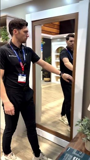 Full Length Mirror Hidden Door | Murphy Door®