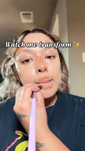 Destiny Ariel on Instagram: "Watch me Transform ✨ #destinyariel #makeuptransformation #makeupbeforeandafter"