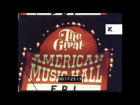 1970s San Francisco Night Clubs, Disco, HD from 16mm
