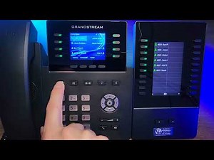 Accessing Voicemail and Modifying Greetings on the Grandstream 2624