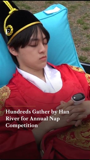 Seoul Hosts ‘Power Nap Contest’ Highlighting South Korea’s Sleep Crisis | Subscribe to Firstpost