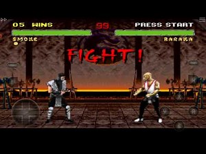 Mortal Kombat 2 (SNES) Smoke Gameplay