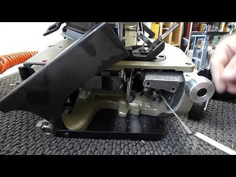 How to thread NC Portable Carpet Serger