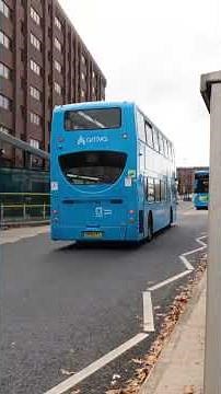 Action from Liverpool One bus station with Arriva & Stagecoach (October 2025).
