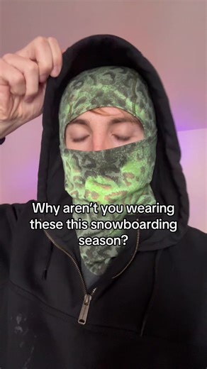 So tough #snowboard #skiing #balaclava