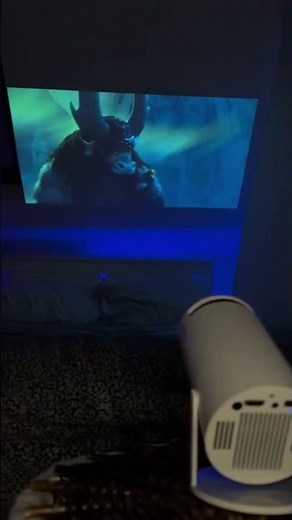 Smart Mini Projector That Turns Any Wall Into a Home Theater