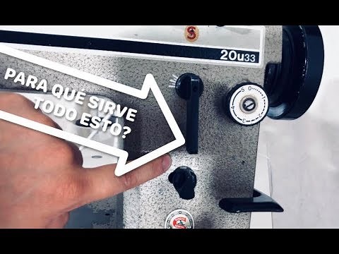 Recognizing the Functions of the 20U Singer Machine | Profe Suescún | 4K