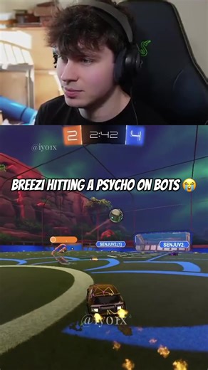 Epic Psycho Shot in Rocket League Gameplay