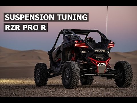 RZR PRO R SUSPENSION TUNING w/ FOX | POLARIS RZR