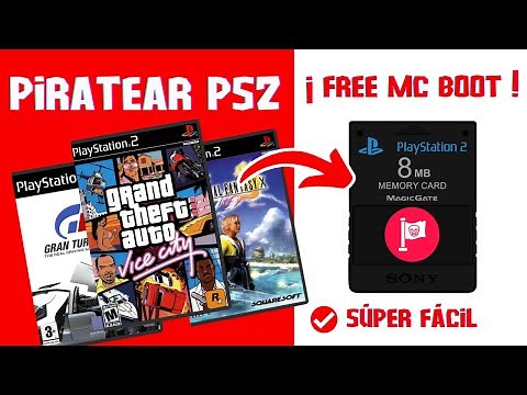 ✅ Piratear PS2 con Free Mc Boot❤️ (Sin chip, sin lector) ⚔️