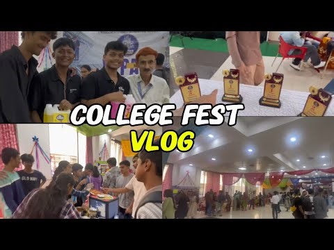COLLEGE FEST VLOG #vlog